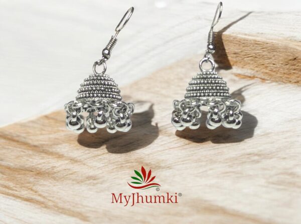 Oxidised Jhumka Earring For Women